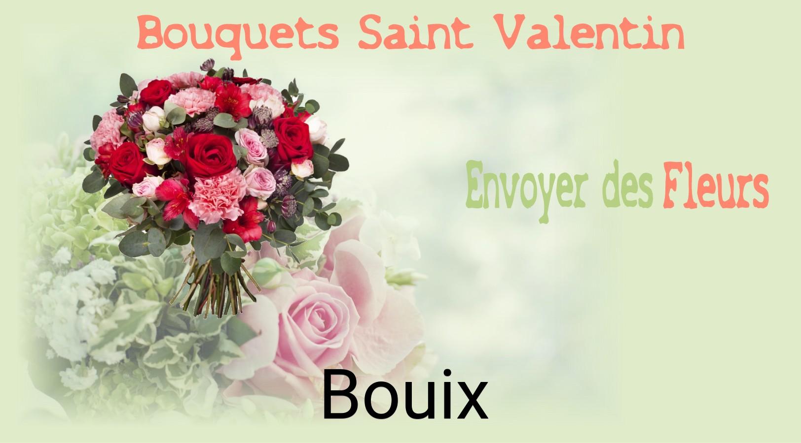 Roses de Saint-Valentin livrées à Bouix